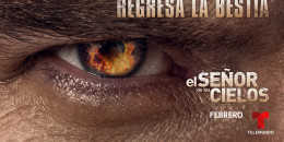 Banner de la temporada 9 de la serie El Señor de los Cielos