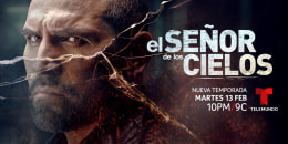 Rafael Amaya como Aurelio Casillas en la temporada 9 de El Señor de los Cielos